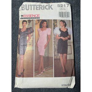 Butterick Misses Dress Sewing Pattern sz 14-18 5217 - uncut